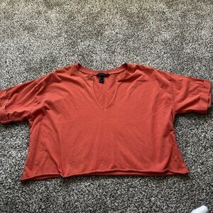 Orange Crop Top